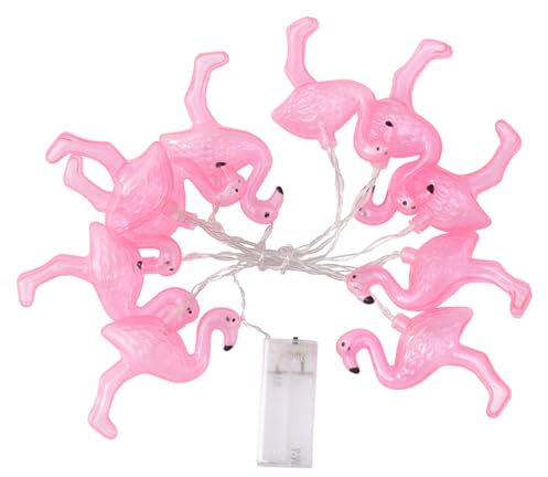Chaîne Fournitures de fête Flamant Rose décorations d'extérieur Flamants Roses Ornements de Flamants Roses décorations de Flamants Roses lumière Flamant Rose LED lampadaire décorer