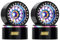 INJORA 2.2 Beadlock Rad Felge Super Heavy Brass & Aluminum Deep Dish 224g für 1/10 RC Crawler Upgrade