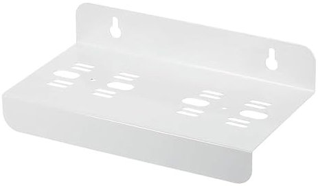 Support de boîtier de filtre à eau, support de montage en métal RO pour système de filtre à eau standard (25,4 cm, double étape)
