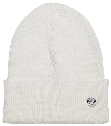 Tazzio Beanie Mütze für Herren und Damen Unisex Wollmütze Strickmütze Winter A500 (Weiß)