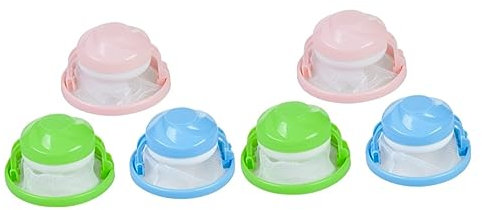 BESPORTBLE Lot De 2 Filtrants en Maille pour Machine À Laver 3 Pièces X 2 Couleur Aléatoire