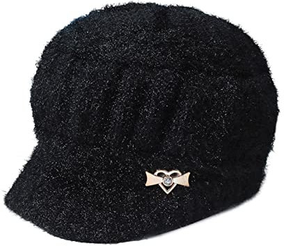 Black of Friday Sale Deals Ladies Warm Winter Hat Mens Chunky Beanie Hat Cotton Jersey Hats Women Black Wool Hat Women Ladies Green Bobble Hat Limited Time Deals
