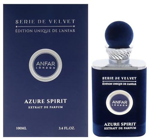 Serie De Velvet Edition - Azure Spirit by Anfar for Men - 3.4 oz Extrait De Parfum Spray