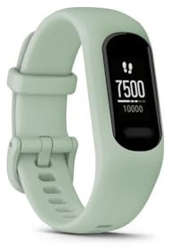 Garmin Vivosmart 5 Smart Health and Fitness Activity Tracker con Touchscreen, Menta, S/M (rinnovato)