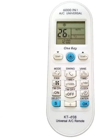 Universelle AC-Fernbedienung KT-e08 for Toshiba Sanyo 6000 In 1 Klimaanlage