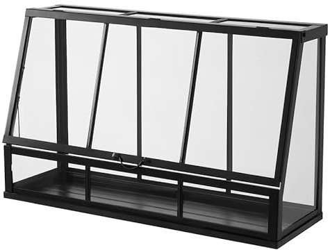 ÅKERBÄR AKERBÄR Gewächshaus Anzucht Pflanzen Saat, drinnen/draußen/anthrazit, 65 cm XL