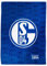 FC Schalke 04 Decke Flanellfleece | 150 x 200 cm | Kuscheldecke S04