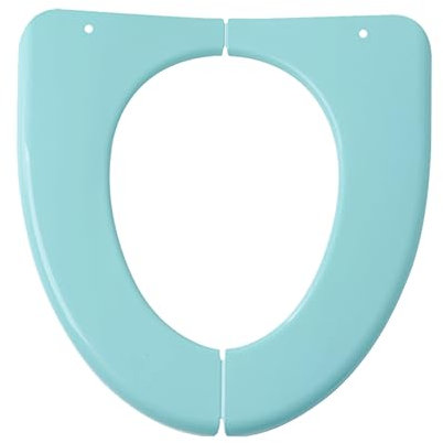 DEARMAMY 1 x Folding Potty Seat for Adults and Portable Toilet Seat Cover Plastic for Travel and On the Go Nordic