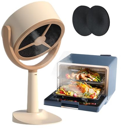 Tragbarer Abluftventilator – verstellbare 125-Grad-Tischabzugshaube zum Kochen, Abendessen im Innenbereich und Grillen