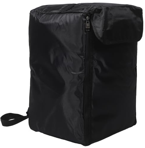 Toddmomy Gepolsterter Cajon Rucksack Percussion Bag mit Schützendem Material Wasserabweisend Robuste Cajon Tasche mit Verstellbaren Doppelträgern für Musiker und Performer