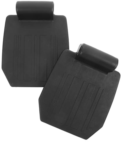 IWOWHERO 2 Repose-pieds Universels pour Fauteuil Roulant en Pp Robuste, Stables et Antidérapants, Adaptés aux Personnes Âgées et Handicapées, Accessoires de Remplacement Sécurisés