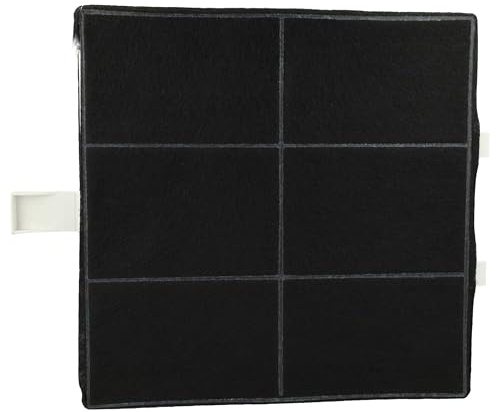 vhbw Aktivkohlefilter kompatibel mit Siemens LC48950 | LC48955, LC46957, LC47656, LC47956, LC48650 Dunstabzugshaube - 22,2 x 22,2 x 2,4 cm