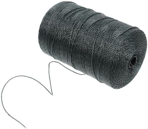 jojofuny Multi-function Nylon Fishing Netting String for Fishing Net Repair and Shoe Repair High Wear Resistance Nylon Twine Roll Suitable