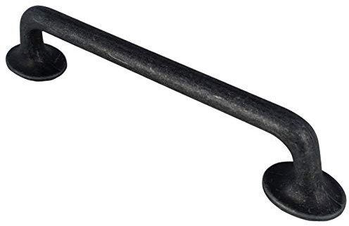 Küchengriff Vintage Möbelgriff antik BA 128 mm Schrankgriff schwarz Landhaus *664