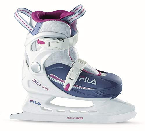 FILA SKATES Damen J-ONE G Ice HR Inline Skate, Weiß/Hellblau, L 36-40