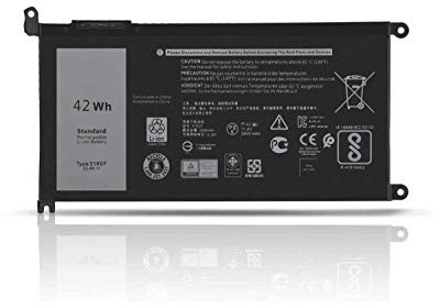 WYGUO 51KD7 P28T001 Y07HK FY8XM 0FY8XM Reemplazo de la batería del portátil para DELL Chromebook 11 3100 3180 3189 5190 3181 2-in-1 Series (11.4V 42Wh)