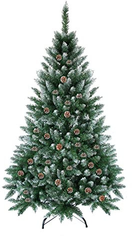 Baunsal® Künstlicher Weihnachtsbaum künstlich (BSP) Christbaum künstlich Tannenbaum künstlich Christmas Tree künstliche Weihnachtsbäume Kunst Weihnachtsbaum