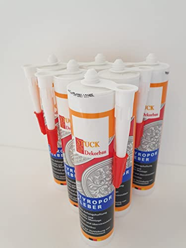 6 Styroporkleber Acrylkleber Zierleisten Kleber Stuck