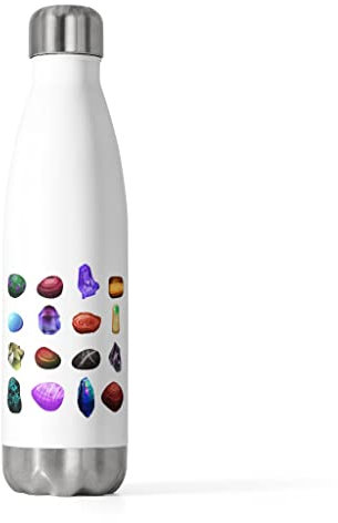 20oz Insulated Bottle Humorous Mineral Collector Lands Scientists Enthusiast Novelty Rocks Hobbyist 20oz