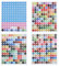 Diamant-Malerei-Zubehör, Werkzeug-Set, Etiketten, DMC Farben, Zahlenetiketten, Aufbewahrungsbox for Diamantmalerei, Mosaikperlen, selbstklebende Diamant-Malwerkzeug-Sets for Erwachsene und Kinder