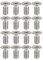 X AUTOHAUX 16pcs Brake Disc Rotor Screws Bolts Kit 93600-06014-0H