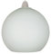 White Opal Glass Vintage Easy Fit Dome Pendant Shade | 20cm Diameter | None Electric Ceiling Lampshade | Fits Lampholder Types E14 E27 B15 B22