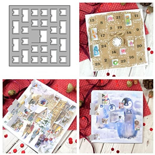 Sredwtk Überraschungskarte Stanzschablone Karte, Scrapbooking Prägeschablonen Stanzformen Schablonen Für Scrapbooking, Fotopapier, Karten, Handwerk Prägen DIY Herstellung Geschenk