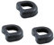 Follde 42-38-0143 Replacement Milwaukee M18 Brad Nailer Rubber Tip, 16ga Brad Nailer No-mar Pad, M18 No-mar Tip Fits For Milwaukee 2741-20 M18 Fuel 16ga Brad Nailer, 3 Pcs