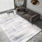 RUGMRZ Rugs Bodenmatte Kunstdesigner Teppich grau-blau Wohnzimmer pflegeleicht Webteppich 60X90CM