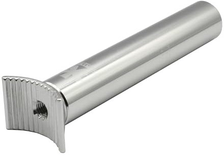 Kartell ® Pivotal Sattelstütze aus 6061-T6 Aluminium, ø 27.2 mm, für Dirt Jumping Bikes & MTB, Silber poliert