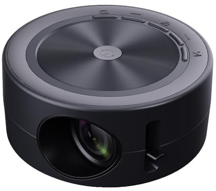 JNJOOD G320 Mini proyector LED Video Beamer Soporte 1080P USB Sync Screen Smartphone Kids Projetor Home Theater PK YT200 Fácil de usar A