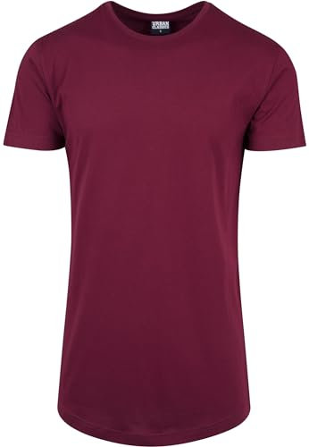 Urban Classics Herren Shaped Long Tee Port, 3XL