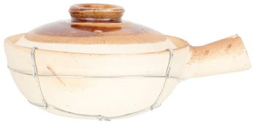 Alipis Terracotta Casserole Kitchen Soup Pot Household Casserole Kitchen Gadgets Home Casserole - Casserole Cooking Pot Casserole for Restaurants Pottery Clay Stew Pots