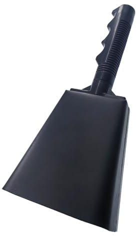 Kuhglocken Geräuschmacher Schulglocken Handrufglocken Kuhglocke mit Griff Fußbälle Spiel jubelnde Glocken Hand Percussions Kuhglocke