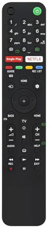 ALLIMITY RMF-TX500E Mandos a Distancia Compatible con Sony Bravia TV KD-65AG8 FW-65BZ40H FW-75BZ40H FW-85BZ40H KD-32W800 KD-43X72K KD-43XG7003 KD-43XG7004 KD-43XH8005 KD-43XH8077 KD-43XH8196