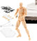 Generic - Künstlerfigurenmodell | Realistische Actionfiguren mit beweglichen Gelenken, flexible Actionfiguren, bewegliche Figuren für Sammler, Actionspielzeug