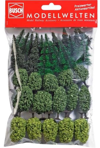 6588 Mischwald, 15 Laubbäume und 18 Nadelbäume