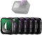 NEEWER ND Filter Set mit 15X Vergrößerungslinse, 6er Pack, ND8 ND16 ND32 ND64 ND1000 Graufilter CPL Polfilter + Nahaufnahmeobjektiv Kamera Fotozubehör, kompatibel mit GoPro Hero 13 12 11 10 9, FL-GP24