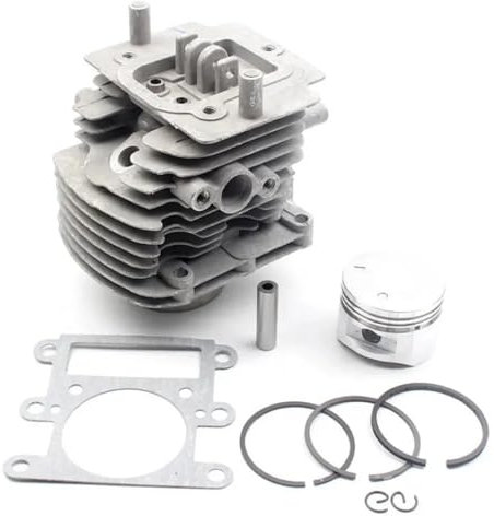 LALAL Kit de anillo de pistón de cilindro de 34 mm compatible con cortadora de césped Zongshen S35 de 4 tiempos