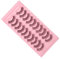 PACKOVE 10 Paia Di Ciglia Finte Spesse Soffici E Ricurve Finte E Sottili Come Le Ciglia Finte Kiss Finte Ciglia Rosa Per Trucco Ciglia Drammatiche Ciglia Da Donna E Ragazza Finto
