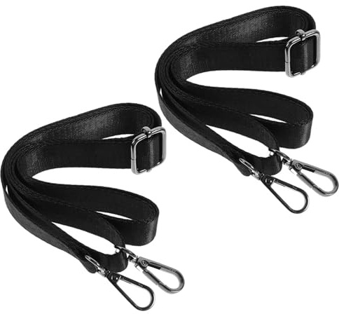 2 Stück Beinschlaufen Elastische für Pferdedecken Verstellbare | Nylon Schwarz, Sicherer Halt mit Leichter Befestigung, Passend für Pferd und Decke, Schlichtes Design