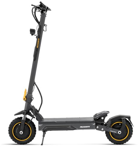 Ausom K20/K20 Pro E Scooter Erwachsene, 70/90 km Reichweite, E Roller mit NFC-Entsperrung, Einstellbarer ShocFree Federung, 10 Tubeless Reifen, Blinker, 130 kg Traglast