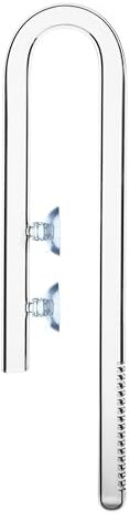 JARDLI Aquarium Glas Lily Pipe Inflow (13mm für 12/16mm Schläuche)