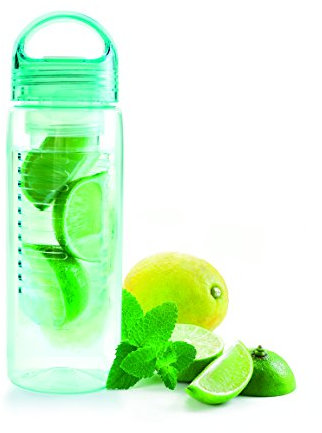 IBILI - Botella infuser 690 ml, Tritan, Reutilizable, Infusiones de fruta