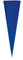 Roth Schultüte Rohling ultramarinblau 70 cm rund mit Roth Spitze
