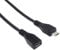 PremiumCord 5m Micro USB Extension Cable, USB Micro B Female to Male, 2x Shielded, AWG28, Black