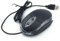 ANRANK UM2030AK Souris optique USB 3 boutons avec molette de défilement LED pour ordinateur portable Noir
