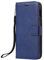 DENDICO Étui pour Galaxy S10e, Coque Portefeuille en Cuir PU, Housse TPU Design Classique pour Samsung Galaxy S10e - Bleu Marin