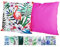 JACK XXL Outdoor Lounge Kissen 60x60cm Motiv Dekokissen inkl. Füllung Wasserfest Sitzkissen Garten Stuhl, Farbe:Pink Flamingo