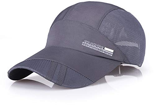 BEISIJIA Ultradvünne Baseballmütze | UV50+ Sonnenschutz Mesh Atmungsaktiv | Schnelltrocknende Outdoor Laufmütze Unisex